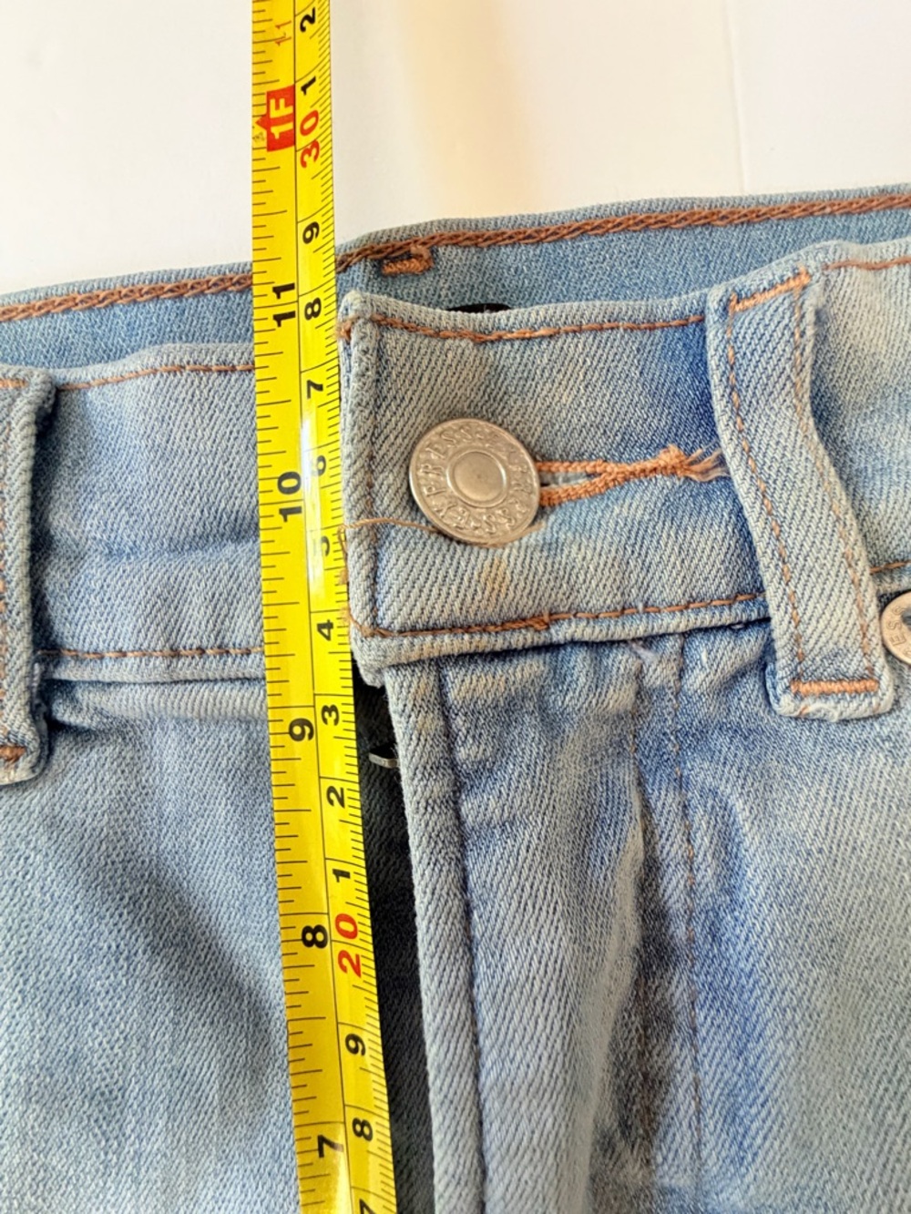 Express Jeans Bundle Women Size 4 Skinny Mid Rise Distressed Denim 2 Pair - Picture 9 of 16